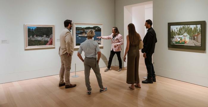 Hubertus Art museum guided tours